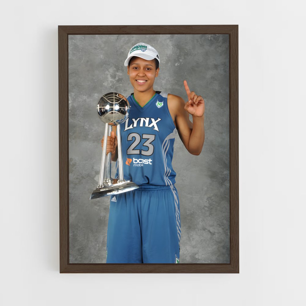 Poster Le Champion Radieux – affiche Basketball (vue 5)